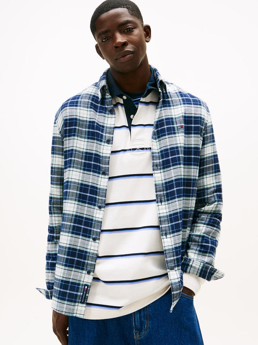 TJM REG FLANNEL CHECK SHIRT EXT Flanellipaita