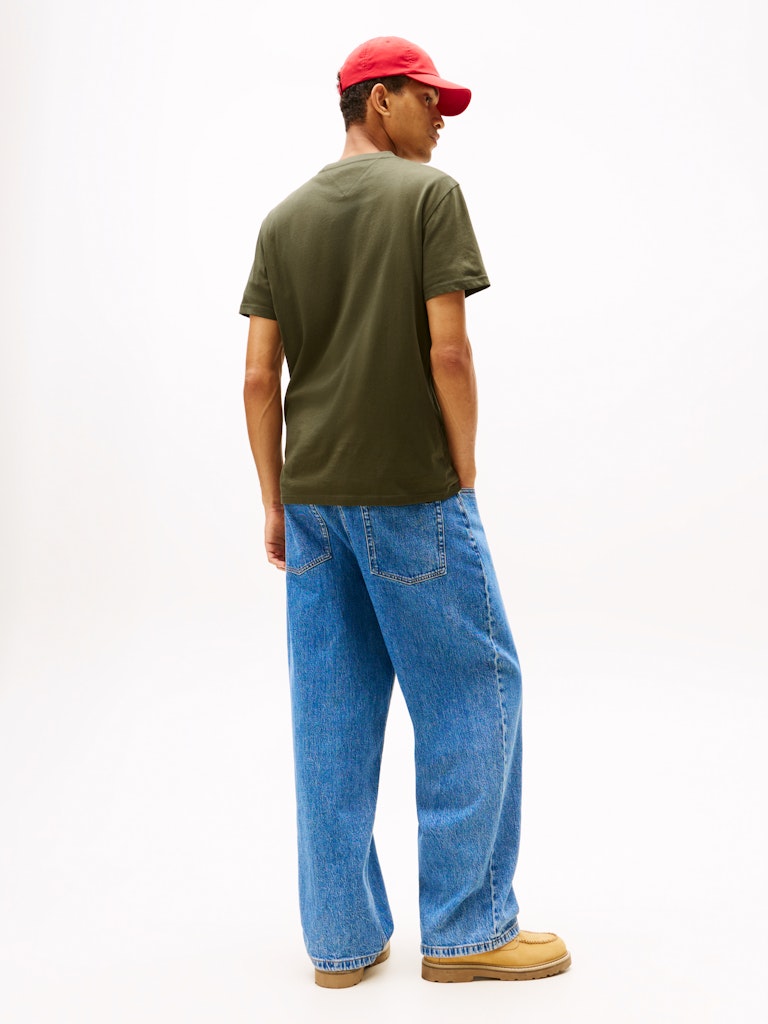 TJM SLIM LINEAR CHEST TEE EXT T-paita