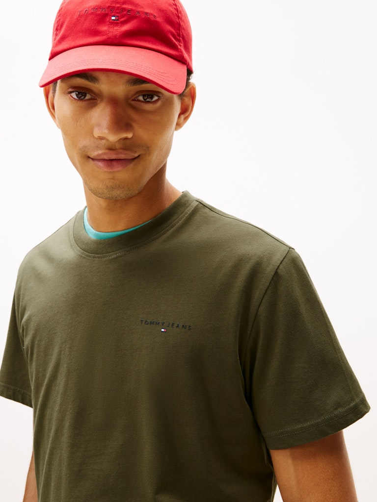 TJM SLIM LINEAR CHEST TEE EXT T-paita