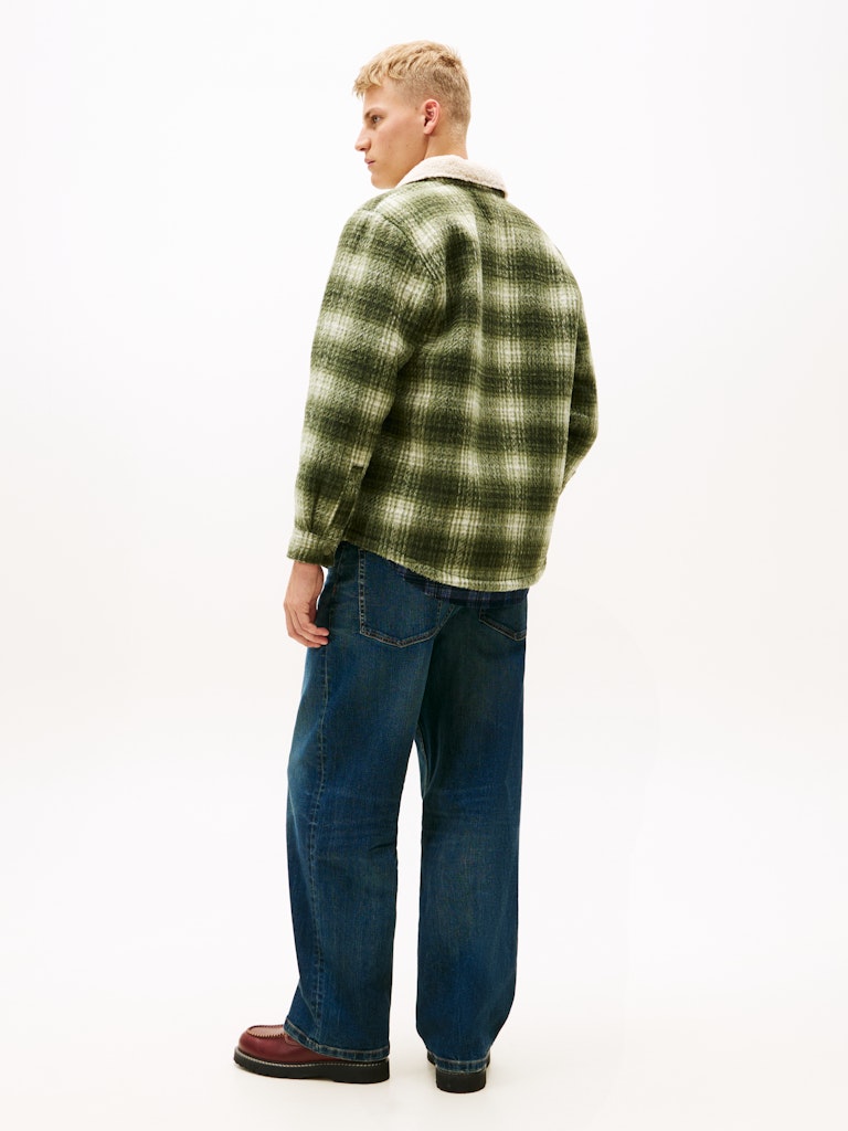 TJM CHECK TEDDY OVERSHIRT EXT Paitatakki