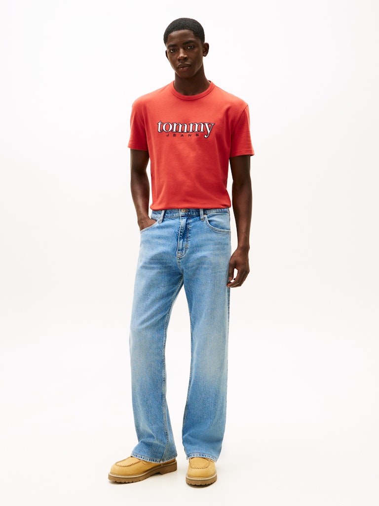 TJM REG APPLIQ GRAPHIC SS T EXT T-Paita