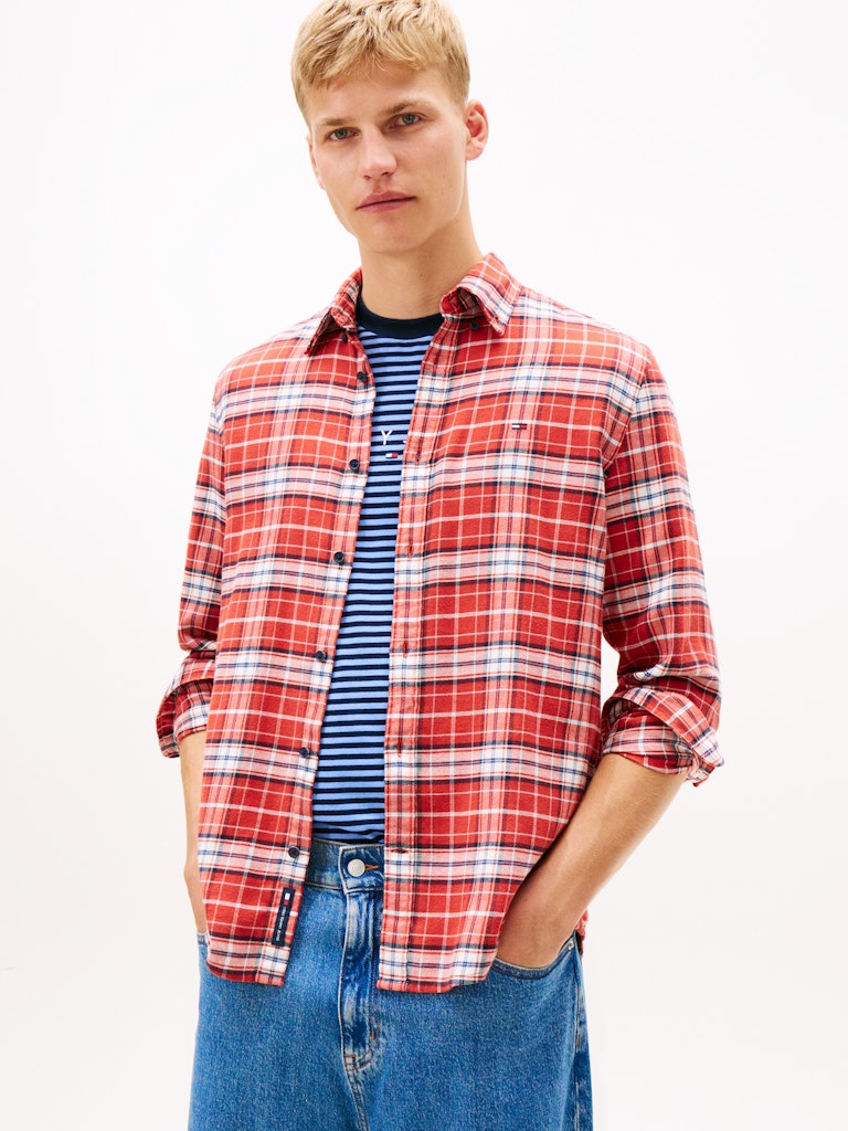 TJM REG FLANNEL CHECK SHIRT EXT Flanellipaita