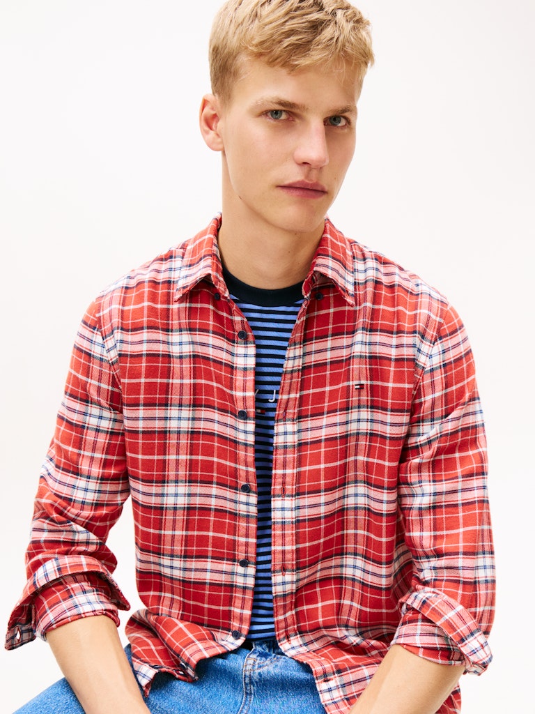 TJM REG FLANNEL CHECK SHIRT EXT Flanellipaita