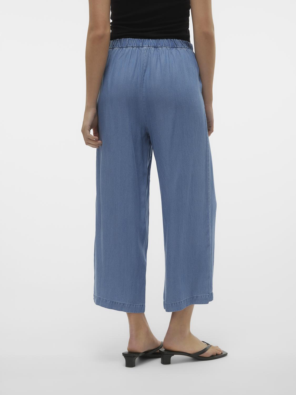 VMBREE MW WIDE CULOTTE PANTS GA Housut