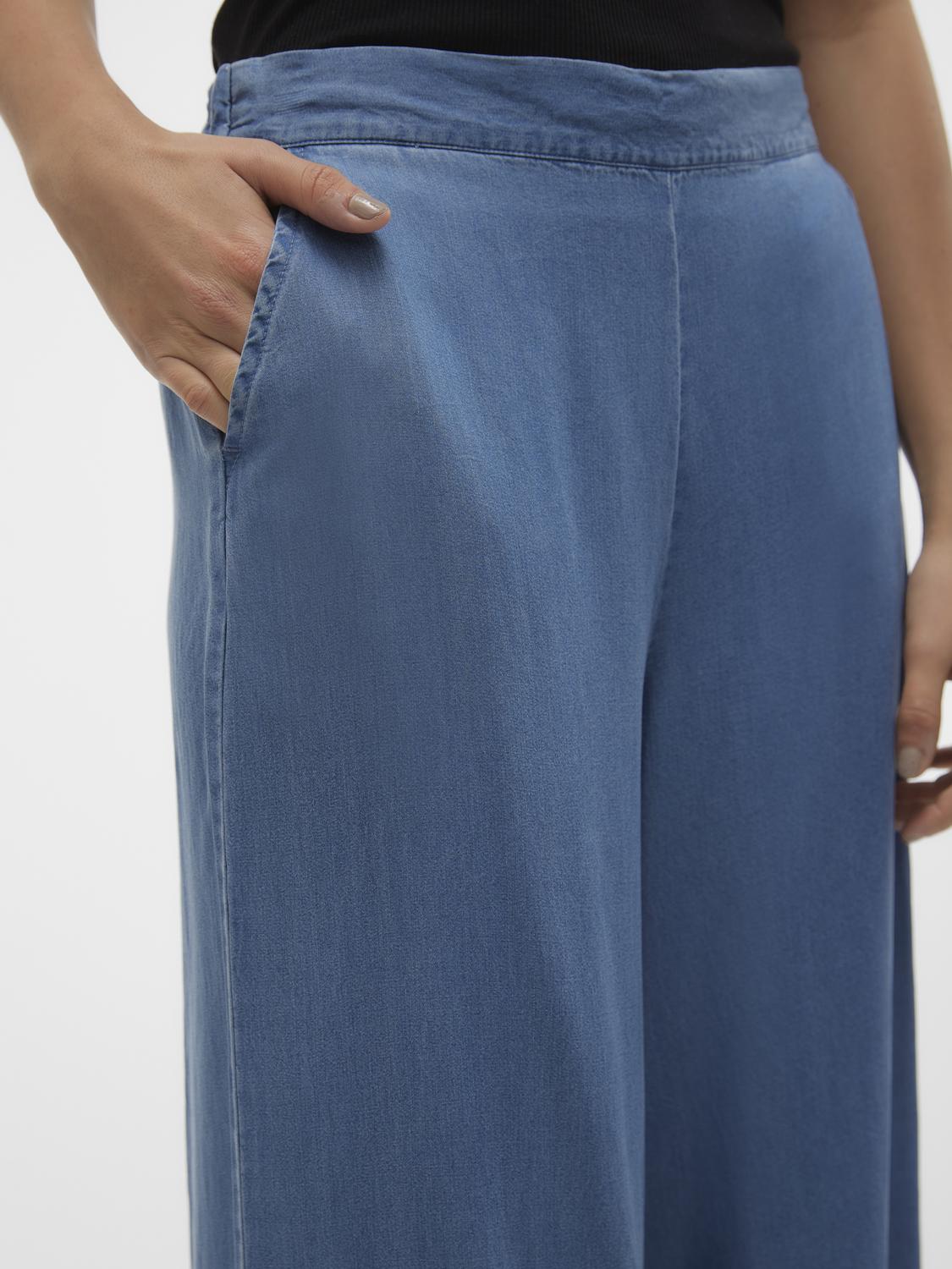 VMBREE MW WIDE CULOTTE PANTS GA Housut