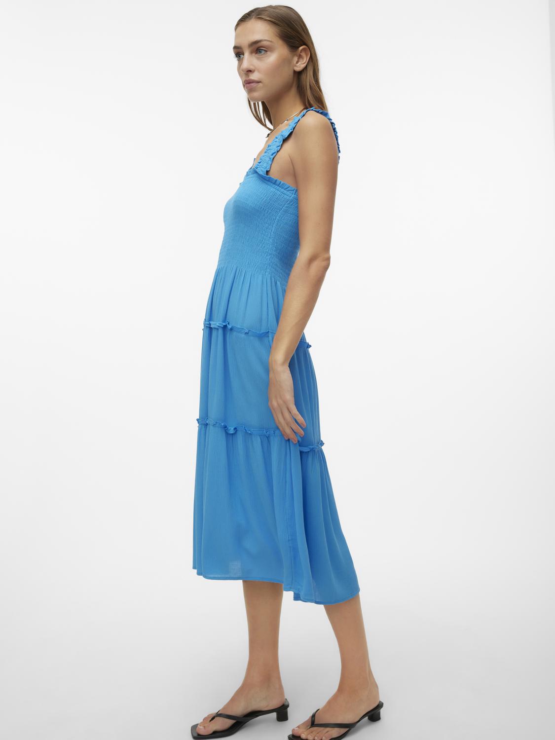 VMMENNY SL SMOCK CALF DRESS WVN GA Mekko