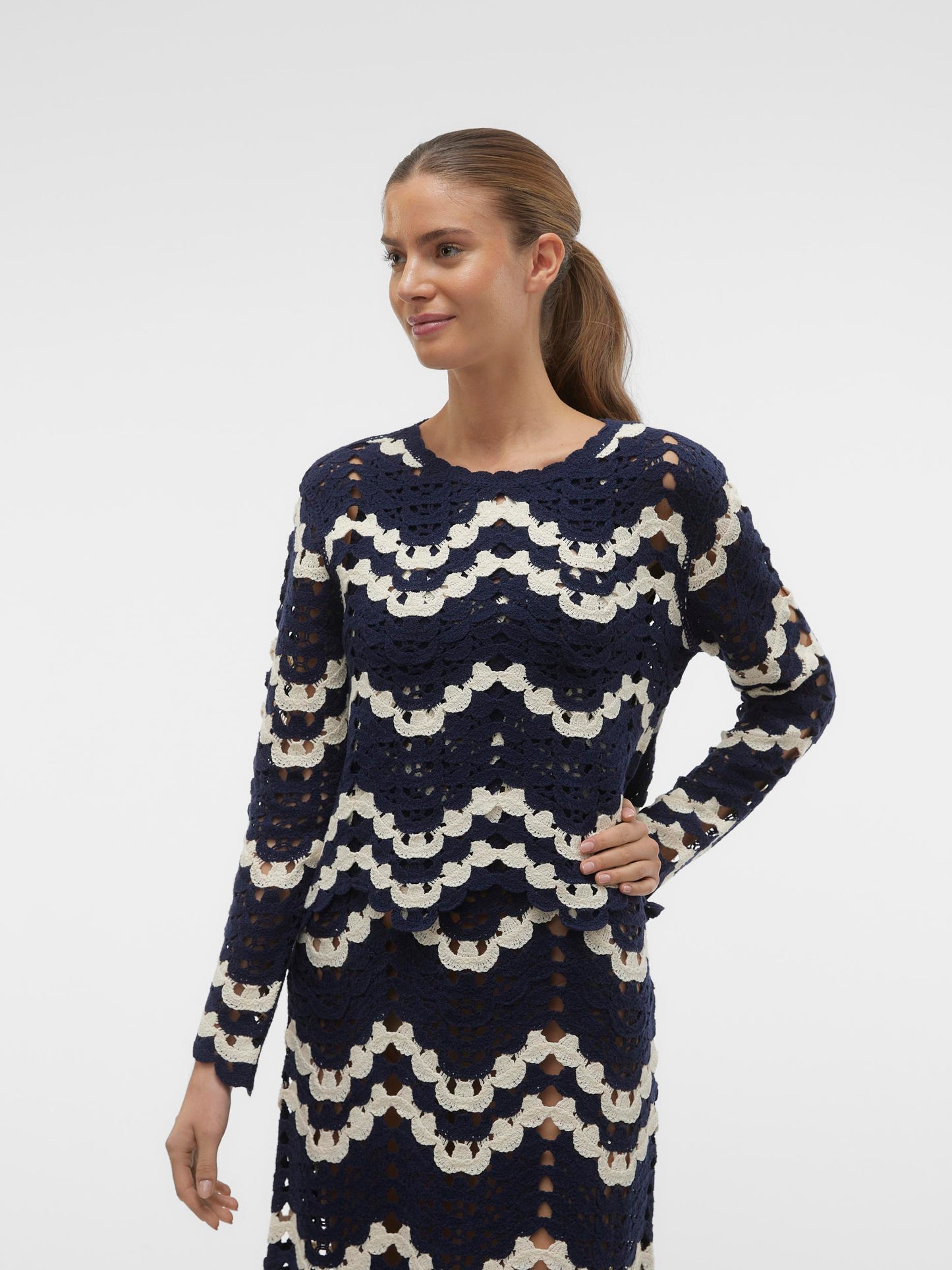 VMVENUS LS O-NECK PULLOVER PRM Paita