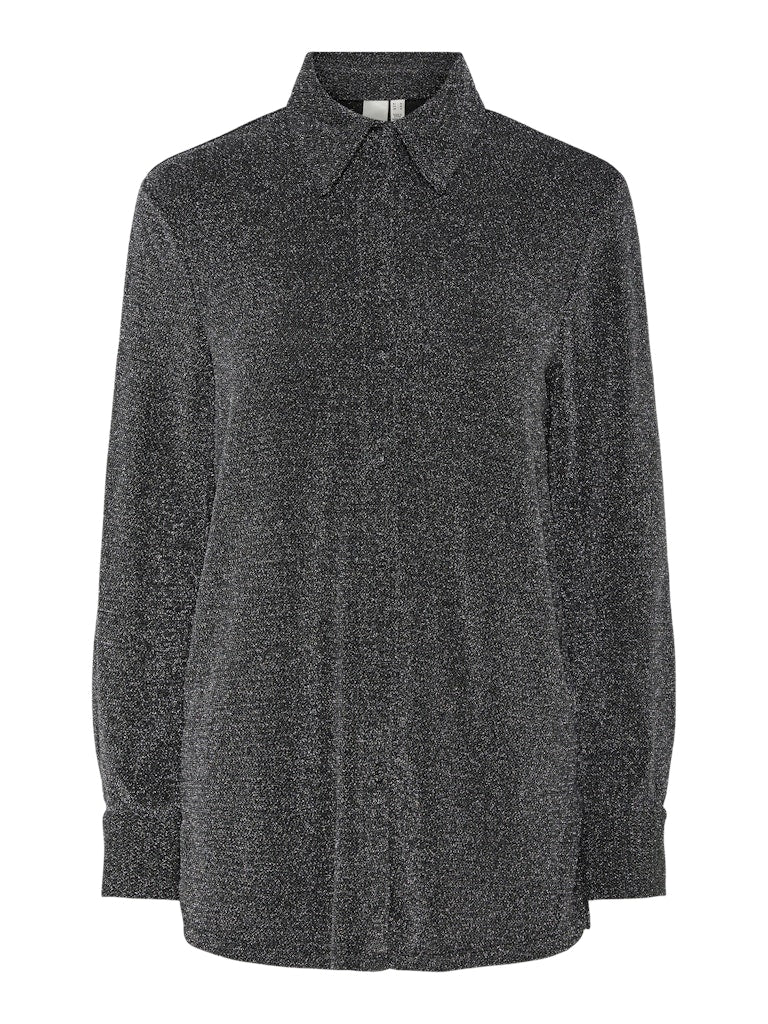 YASTIKKA LS GLITTER SHIRT Paita