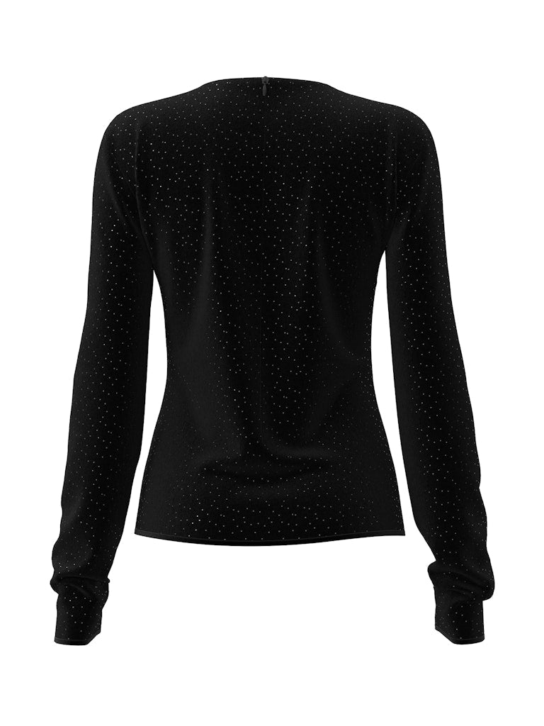 YASTILLIA LS VELVET TOP toppi