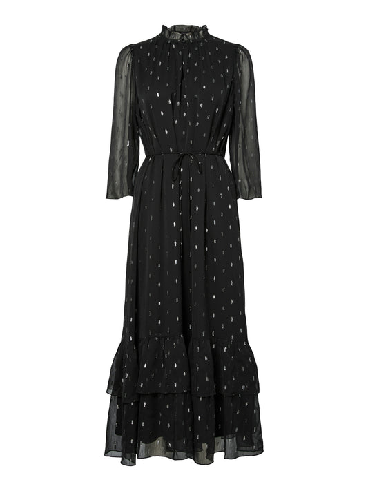 YASMENA 3/4 LONG DRESS S. - PB Mekko