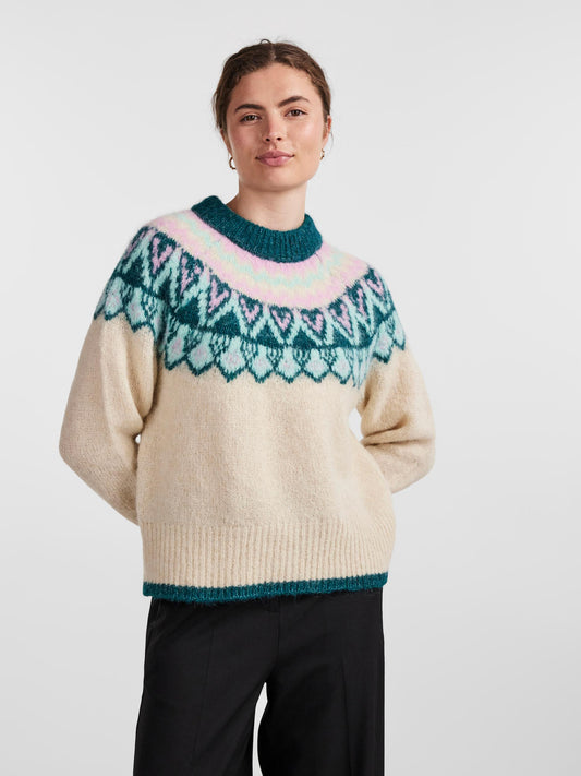 YASICE LS KNIT PULLOVER Neule