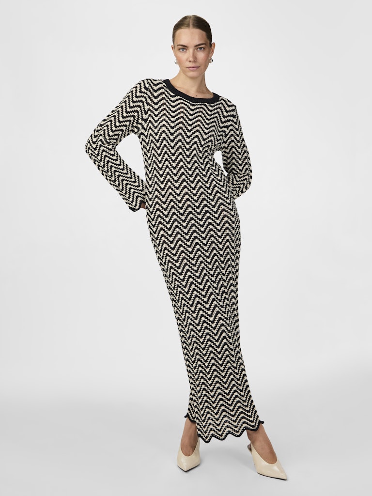 YASWHIZ LS ANKLE KNIT DRESS Neulemekko