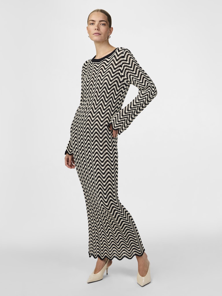 YASWHIZ LS ANKLE KNIT DRESS Neulemekko