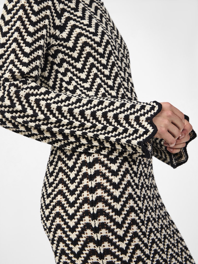 YASWHIZ LS ANKLE KNIT DRESS Neulemekko