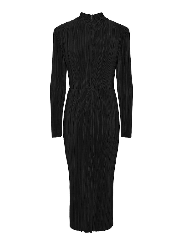 YASOLINDA HIGH NECK LS LONG DRESS S. Mekko