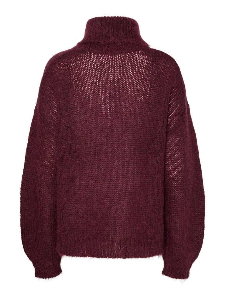 YASLAMBI LS KNIT ROLLNECK PULLOVER S. Neule