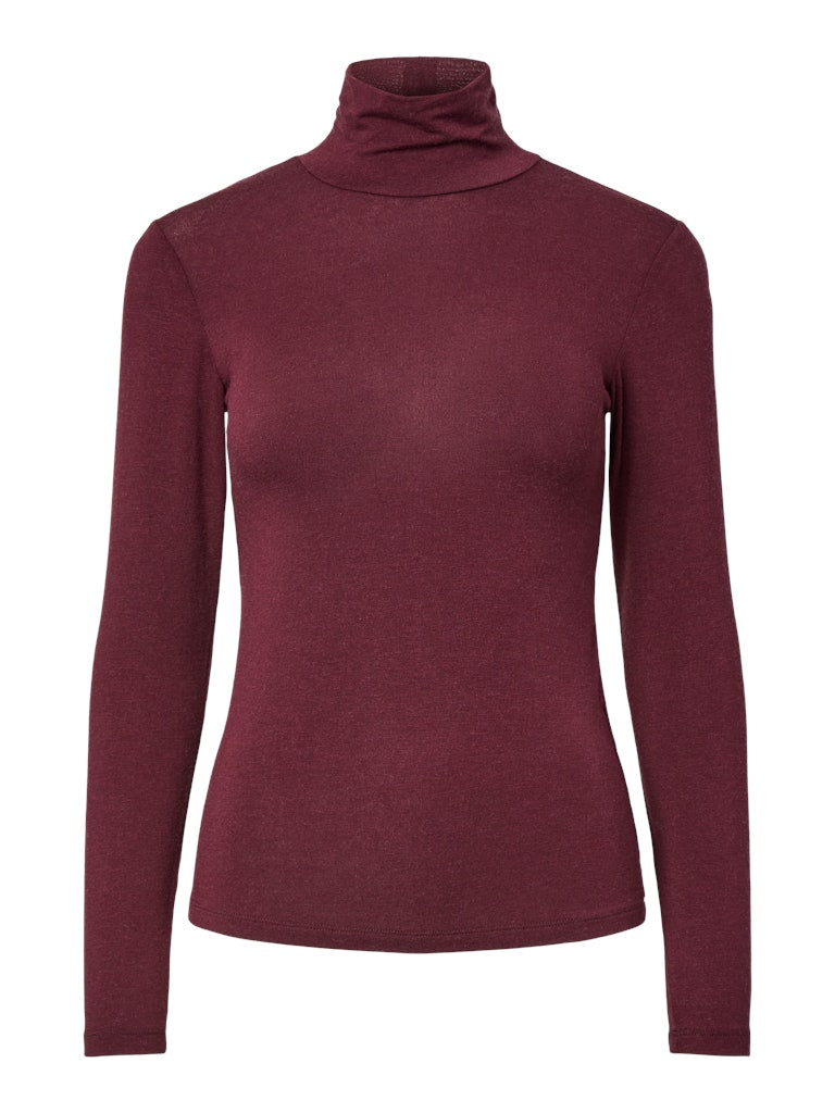 YASWOOLA LS HIGH NECK TOP NOOS Poolopaita