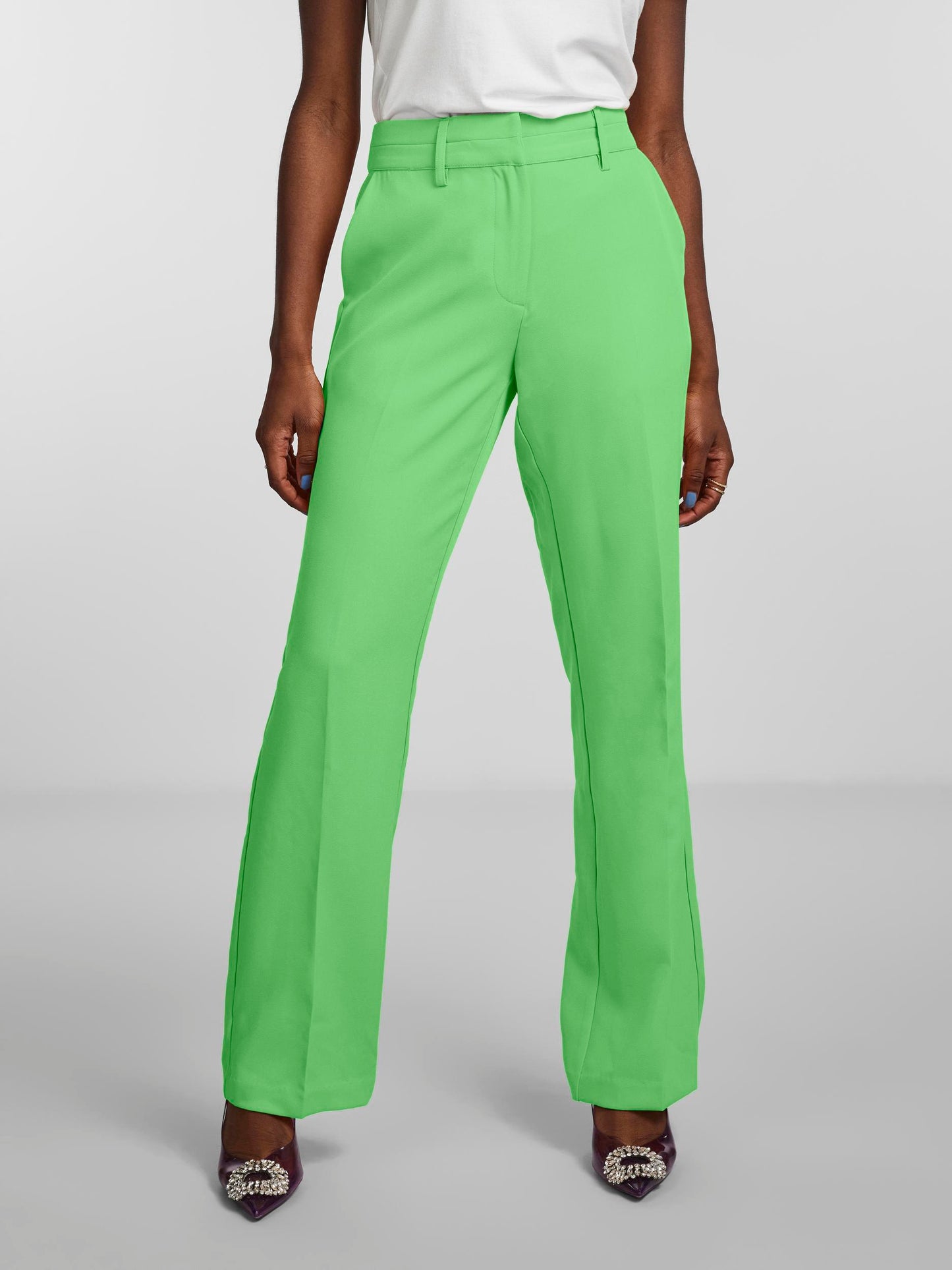 YASBLURIS MW FLARED PANT NOOS Housut