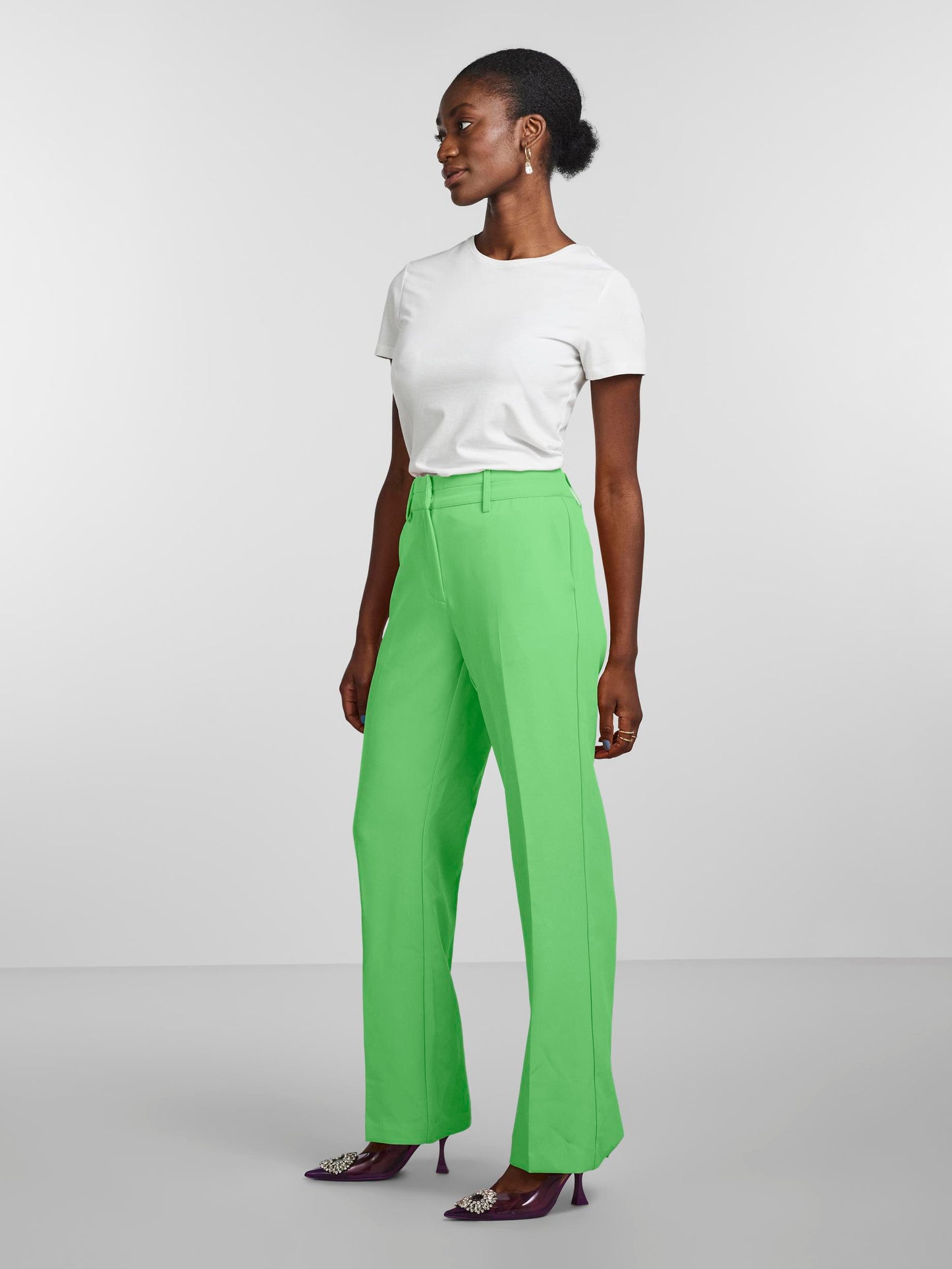 YASBLURIS MW FLARED PANT NOOS Housut