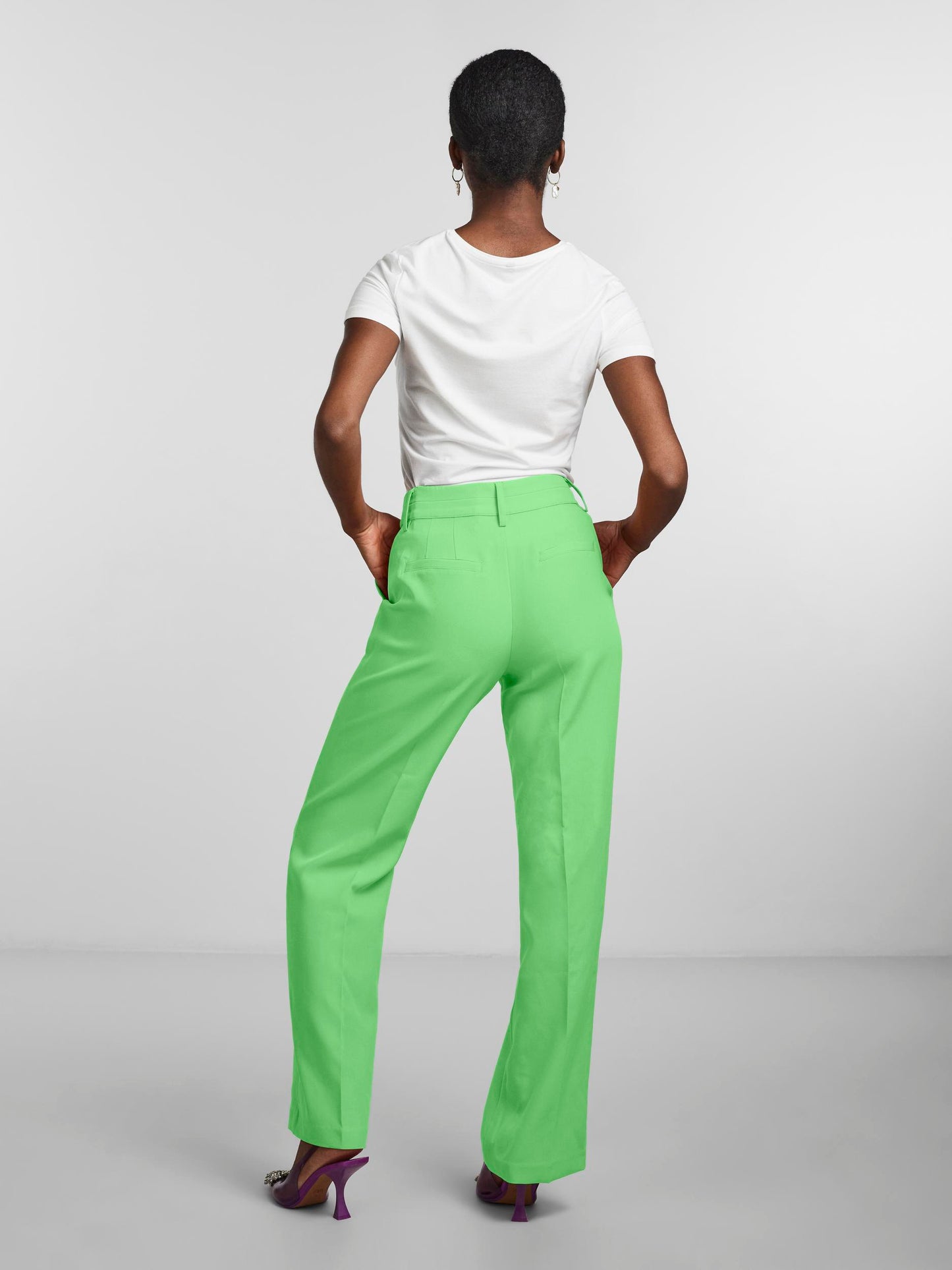 YASBLURIS MW FLARED PANT NOOS Housut