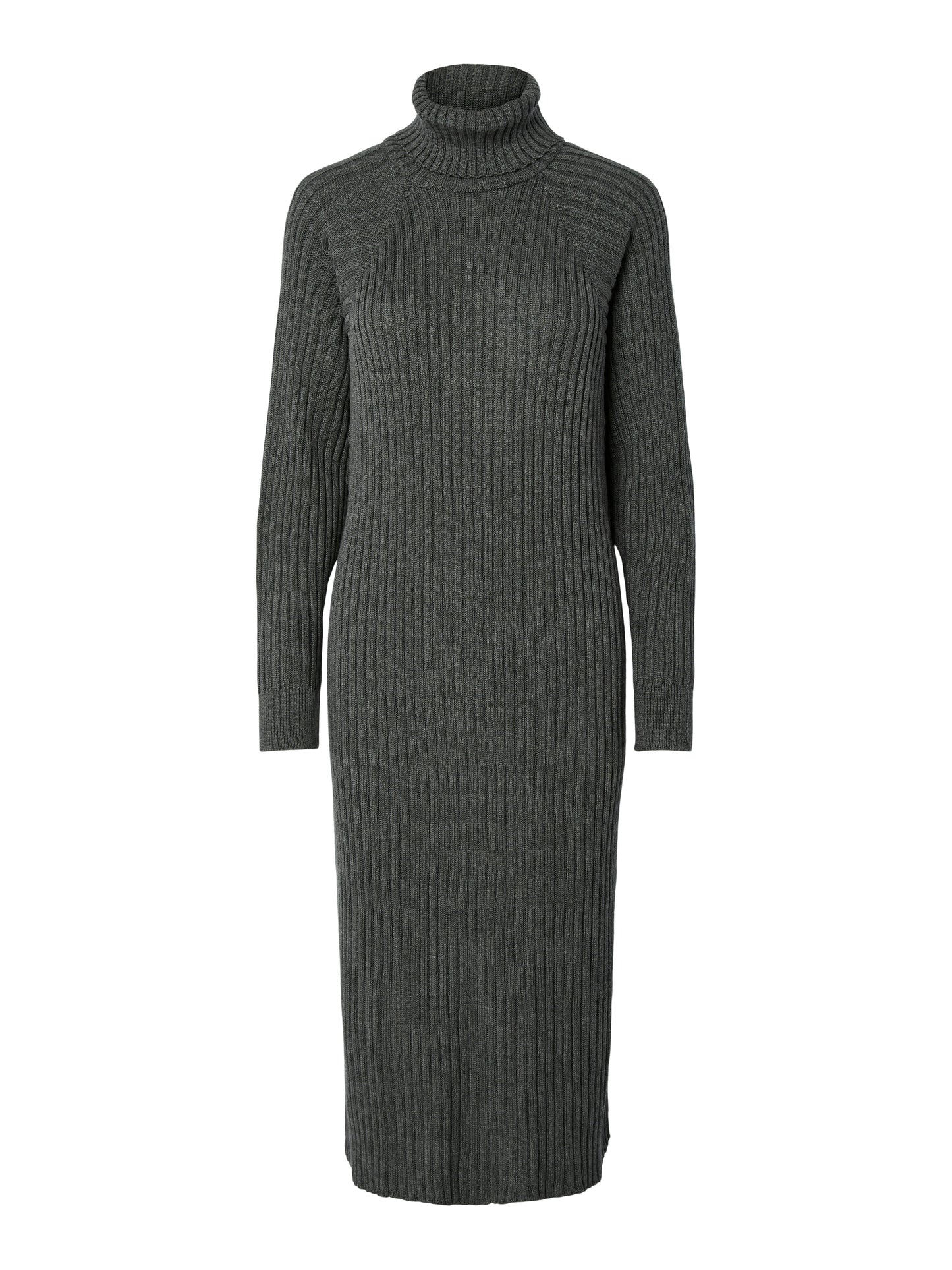 YASMAVI KNIT MIDI ROLLNECK DRESS NOOS Neulemekko