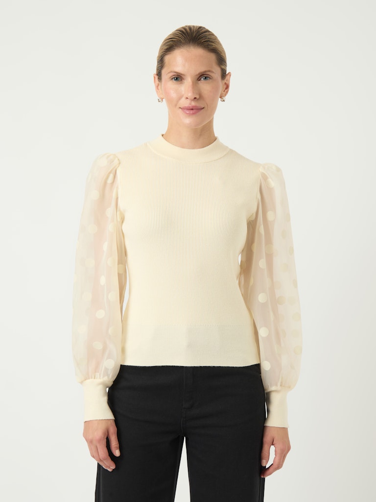 YASDOTME LS KNIT PULLOVER S. NOOS Neule