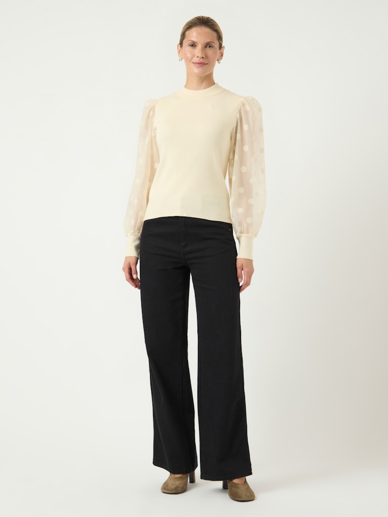 YASDOTME LS KNIT PULLOVER S. NOOS Neule