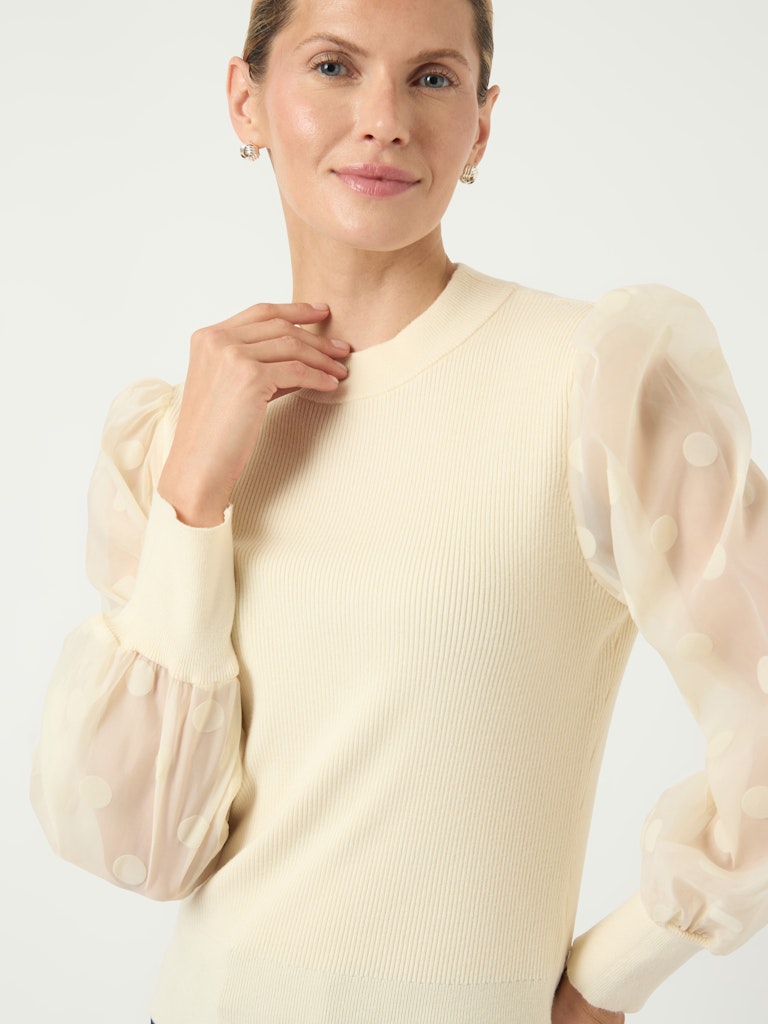 YASDOTME LS KNIT PULLOVER S. NOOS Neule