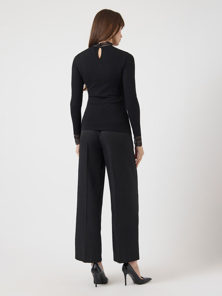 YASELLINA LS HIGH NECK TOP NOOS Poolopaita