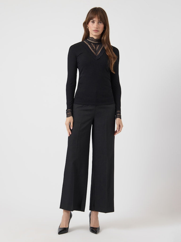 YASELLINA LS HIGH NECK TOP NOOS Poolopaita