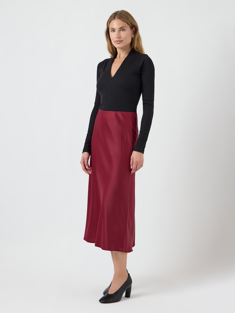 YASPELLA HW MIDI SKIRT Hame