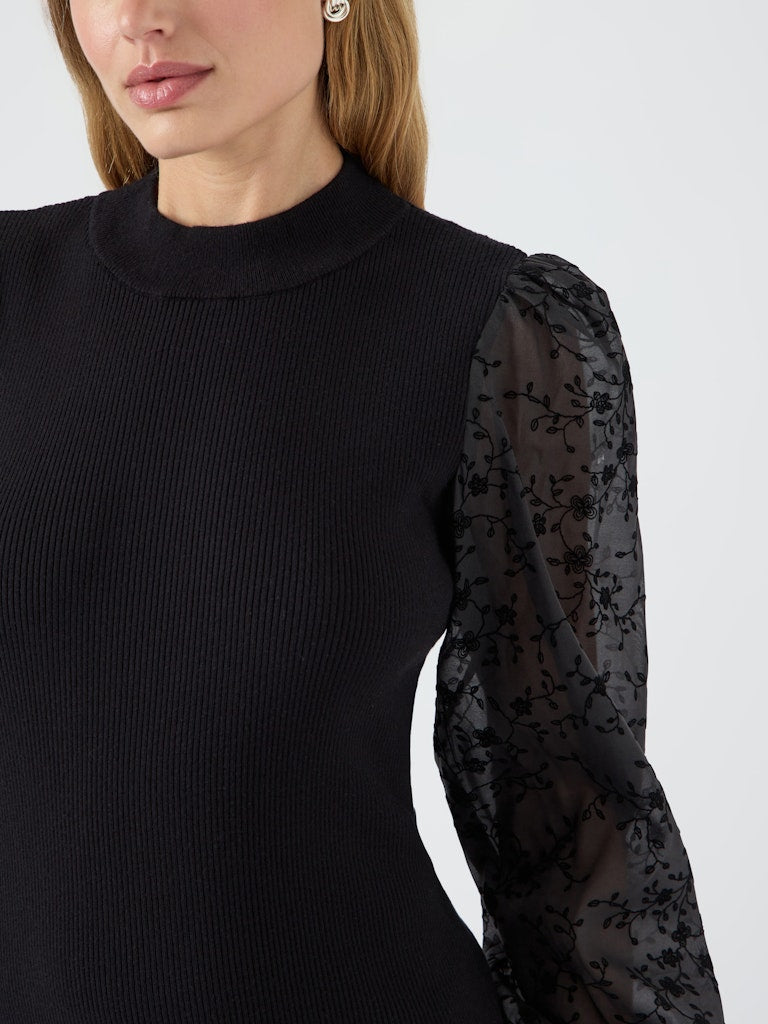 YASDOTME LS KNIT DRESS S. NOOS Mekko