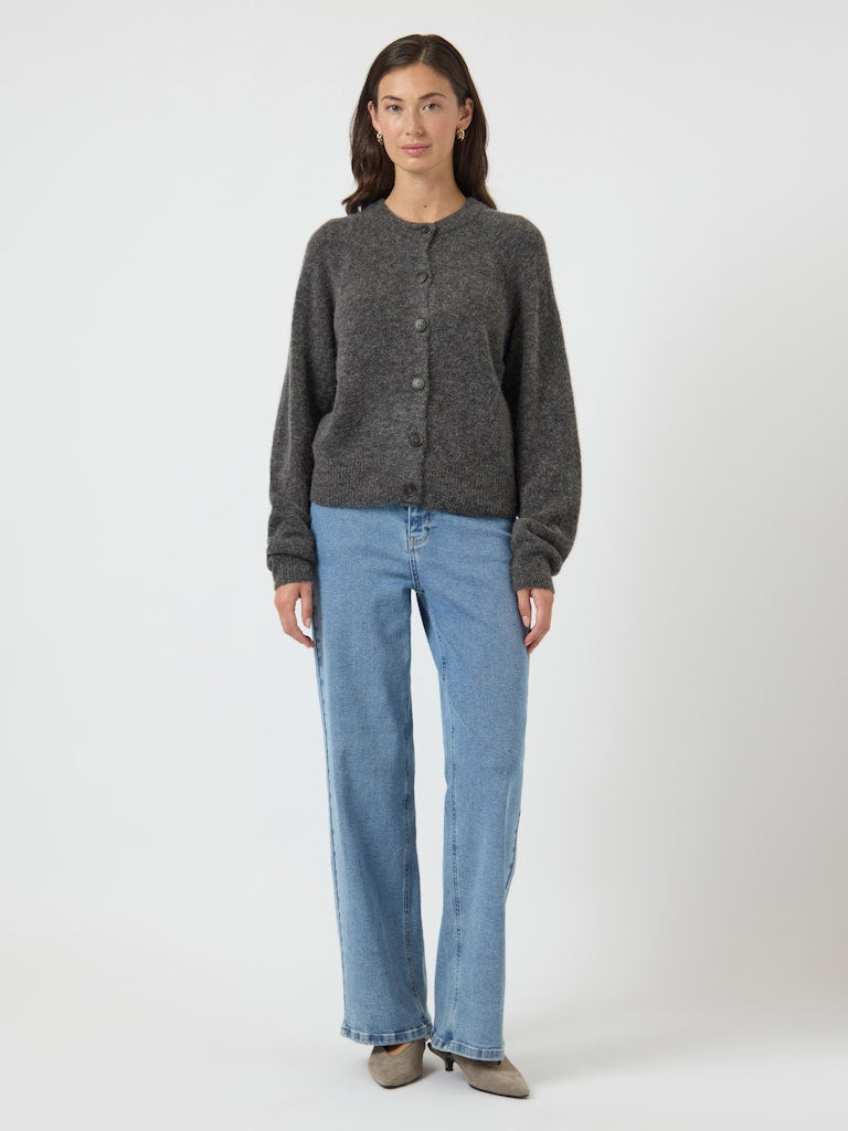 YASJOHI LS WOOL BLEND CARDIGAN S. NOOS Neuletakki