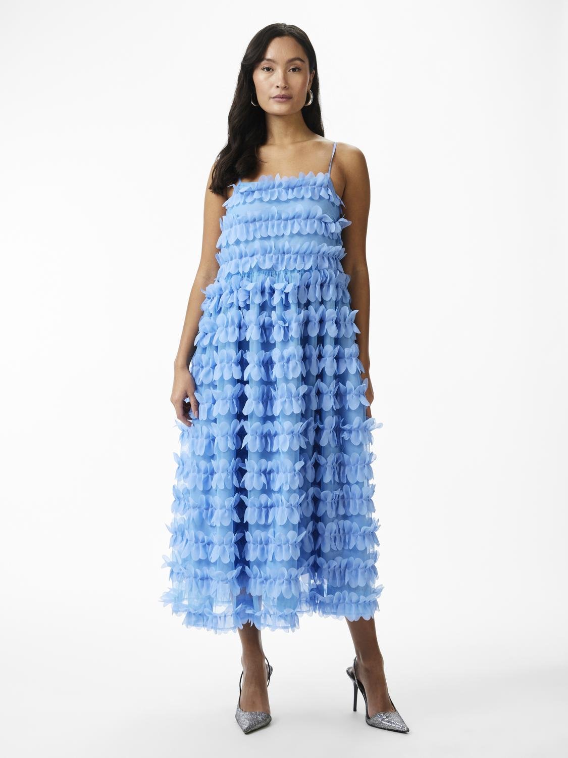 YASESTI STRAP MIDI DRESS-SHOW Mekko