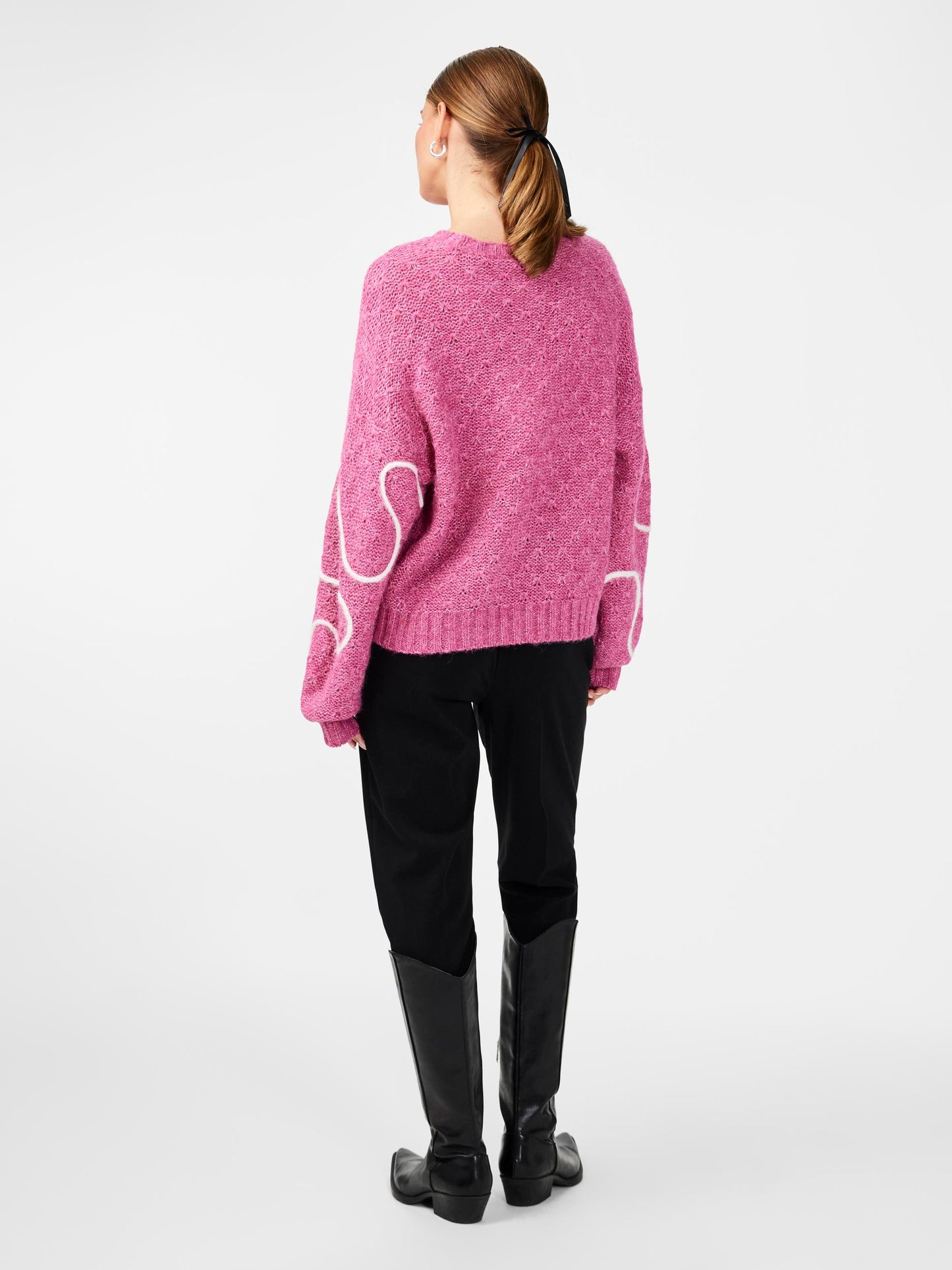 YASCORDY LS KNIT PULLOVER S. -EX Neule
