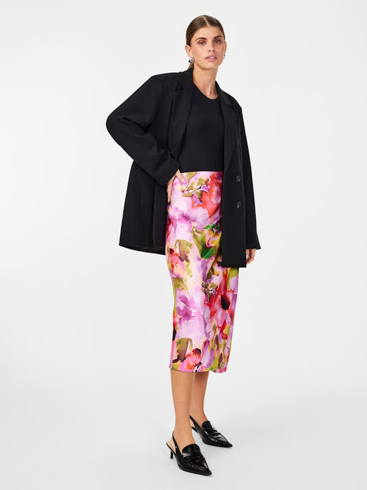 YASLINGO HW MIDI SKIRT S-SHOW Hame