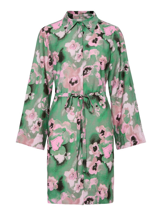 YASWINGY 7/8 SHIRT DRESS S. Mekko
