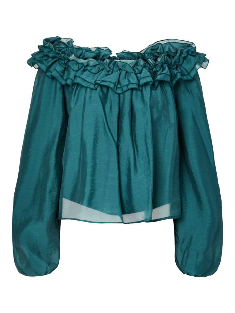 YASVALLO LS TOP S. Off shoulder pusero