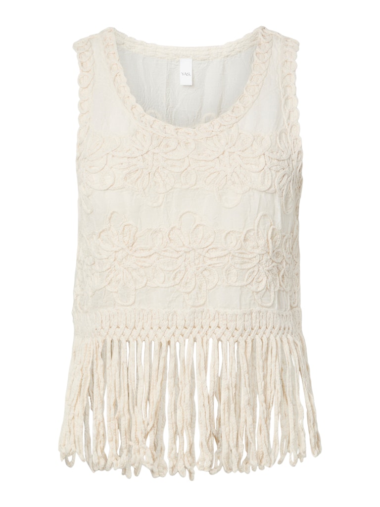 YASBERA SL CROCHET TOP S. - FEST Hapsutoppi