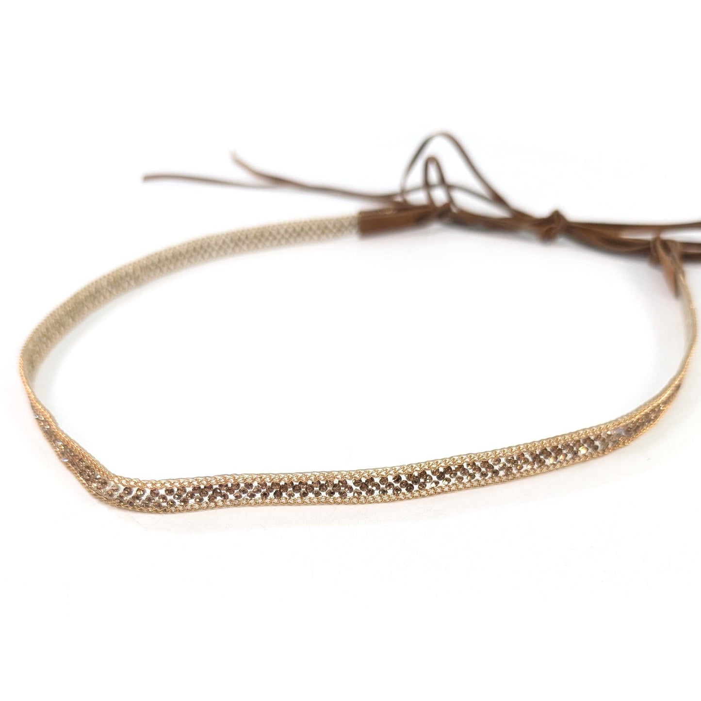 BLACK GINGER LUNA - GLITTERY BAND HAT ACCESSORY Asuste