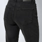 NMMONI HW STRAIGHT ANK BLACK JEANS Farkut