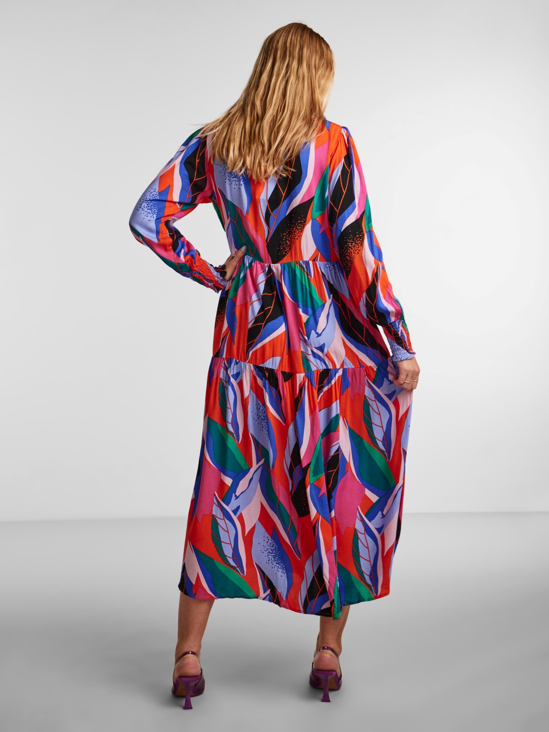 YASALIRA LS LONG SHIRT DRESS Mekko