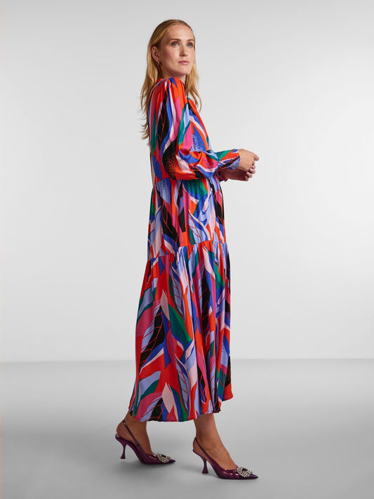 YASALIRA LS LONG SHIRT DRESS Mekko