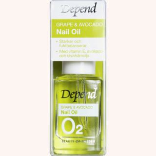 DEPEND GRAPE & AVOCADO NAIL OIL Kynsiöljy 11 ml