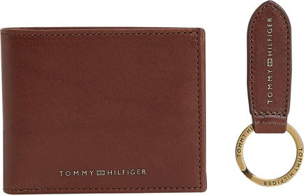 TOMMY HILFIGER MINI CC WALLET & KEY FOB Lahjasetti