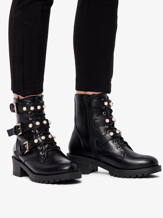 BIAPEARL BIKER BOOTS Naisten maiharit