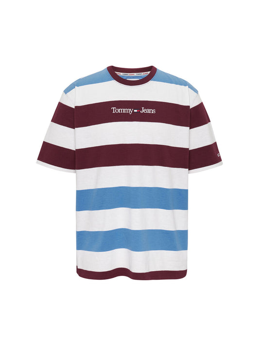 TJM SKATER SERIF STRIPE TEE T-PAITA