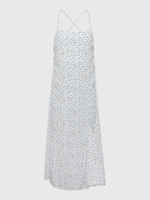 TJW PRINTED SIDE SLIT MIDI DRESS Mekko