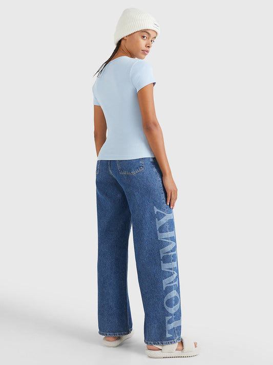TJW BBY ESSENTIAL RIB SS T-Paita