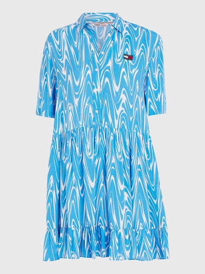 TJW PSYCHEDELIC SHIRT DRESS Mekko